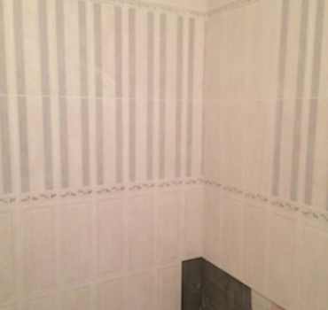 Ремонт ванной комнаты, в белых тонах