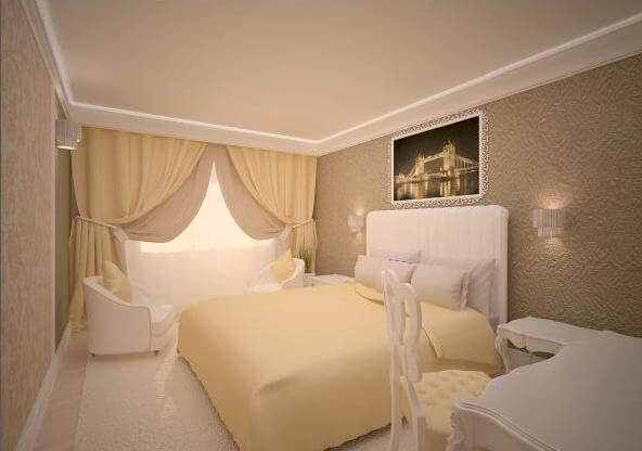 Современный ремонт в спальне